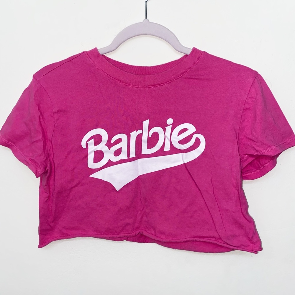 Barbie Hot Pink Crop Top